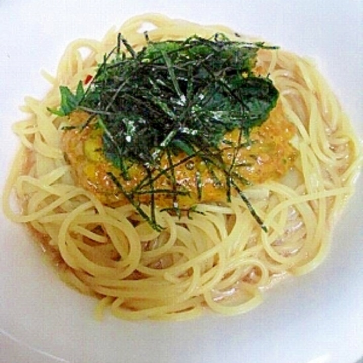 絶品パスタ屋の「納豆&ピクルスパスタ」